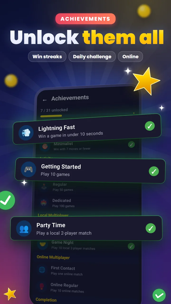 Achievements