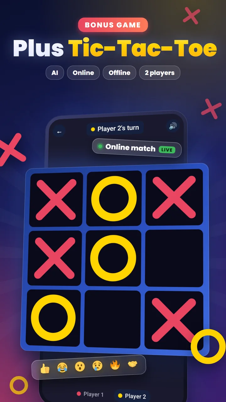 Tic-Tac-Toe online match